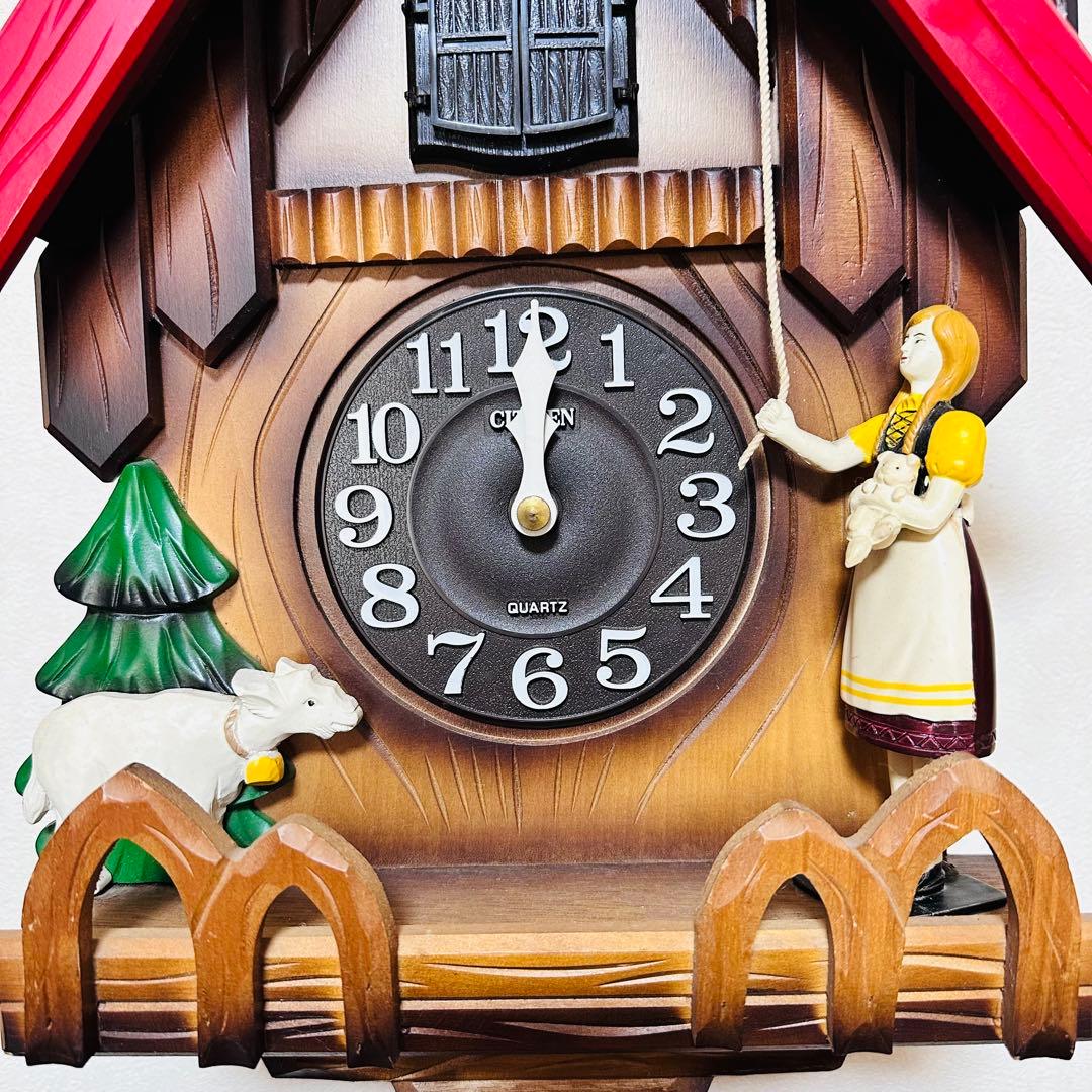 シチズン チロリアン鳩時計 古時計 レトロ