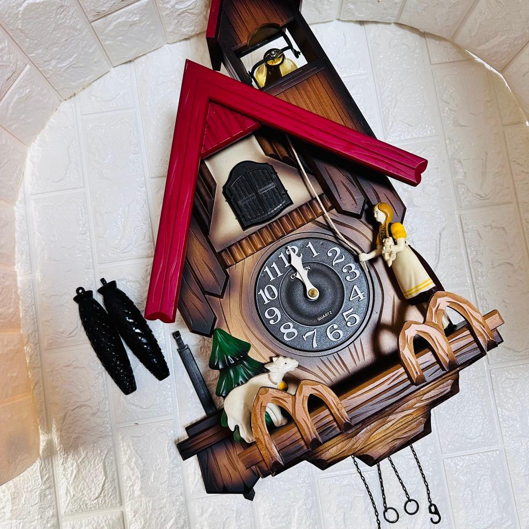 シチズン チロリアン鳩時計 古時計 レトロ