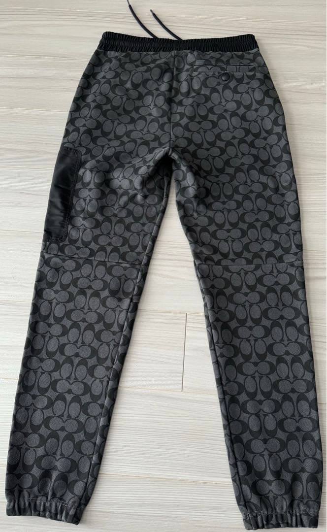 上下　セットアップ　COACH シグネチャー　パーカ　パンツ　Sサイズ