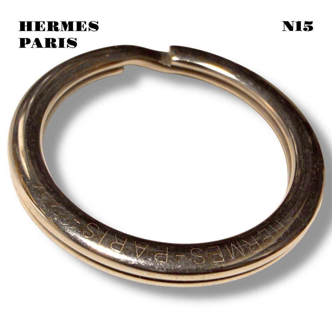 希少品！ HERMES PARIS エルメス パリ キーホルダー シルバー 銀