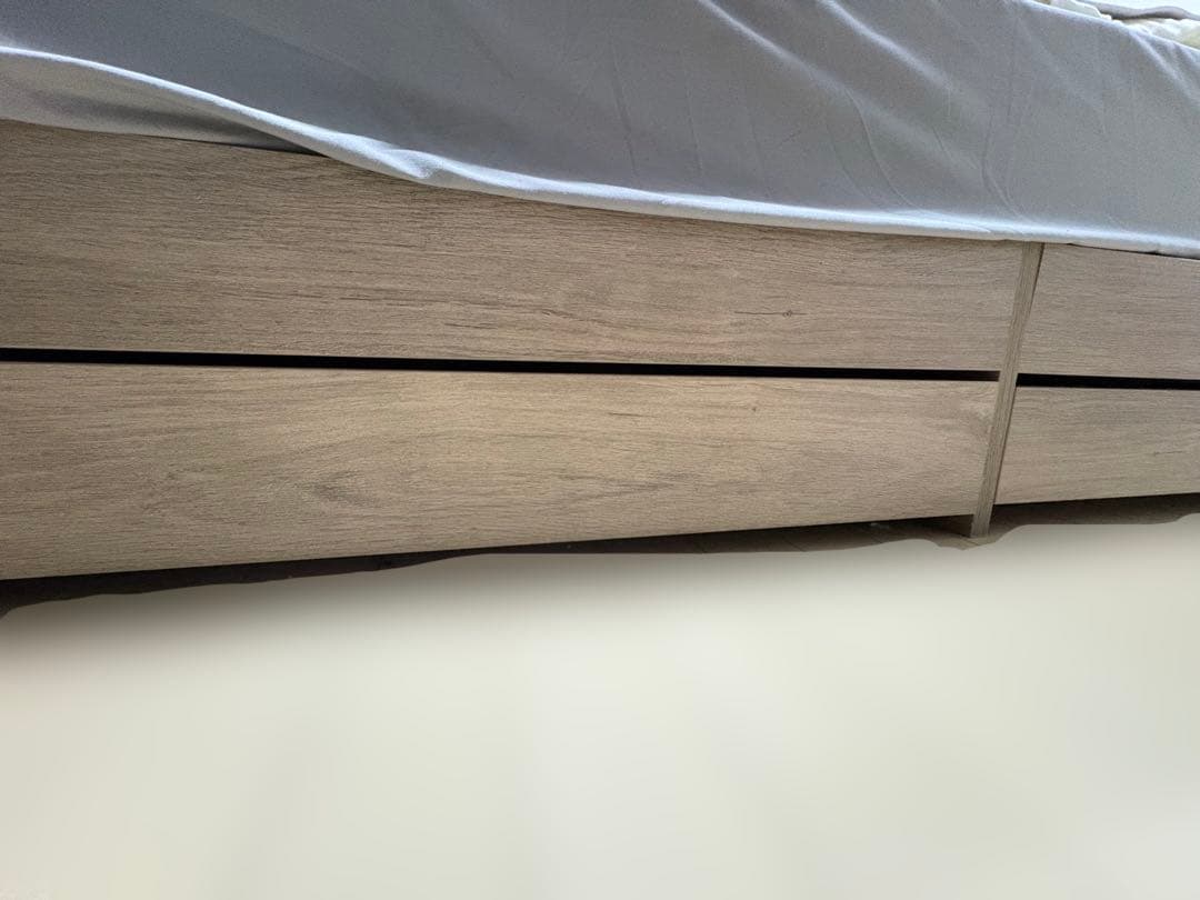 【愛知県岡崎市引取り可能な方】RASIKラシクSerest ダブルベッドフレーム