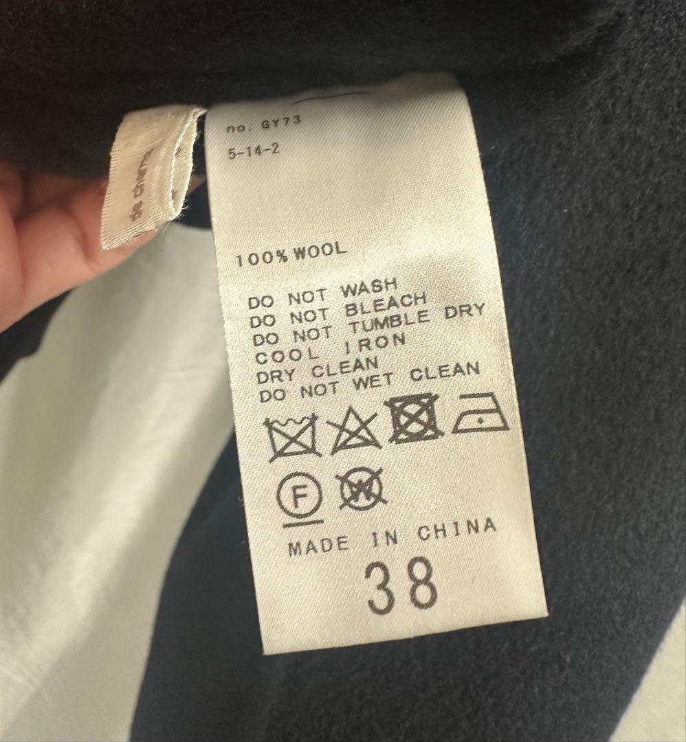 plage ハミルトンハーフコート ネイビー38