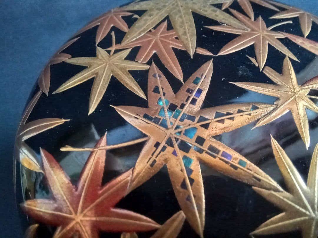 紅葉大棗　隆弘峯（岩倉隆斎）作