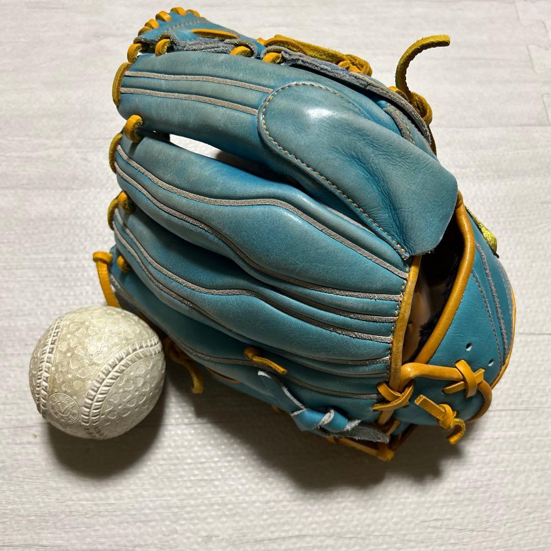 アシックス　軟式用グローブ　投手用