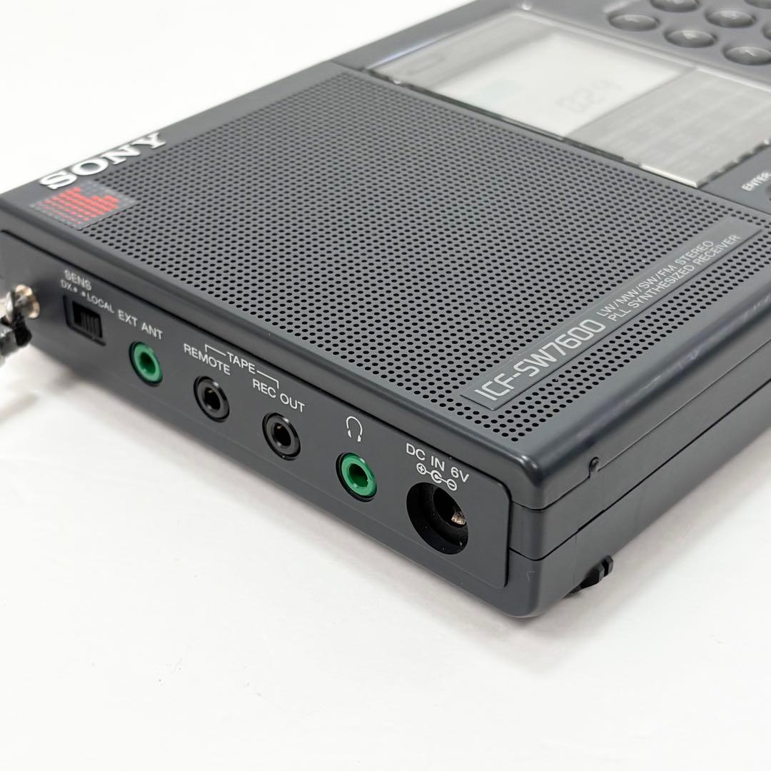 SONY ICF-SW7600 短波ラジオ 付属品豊富 ソニー 箱付き