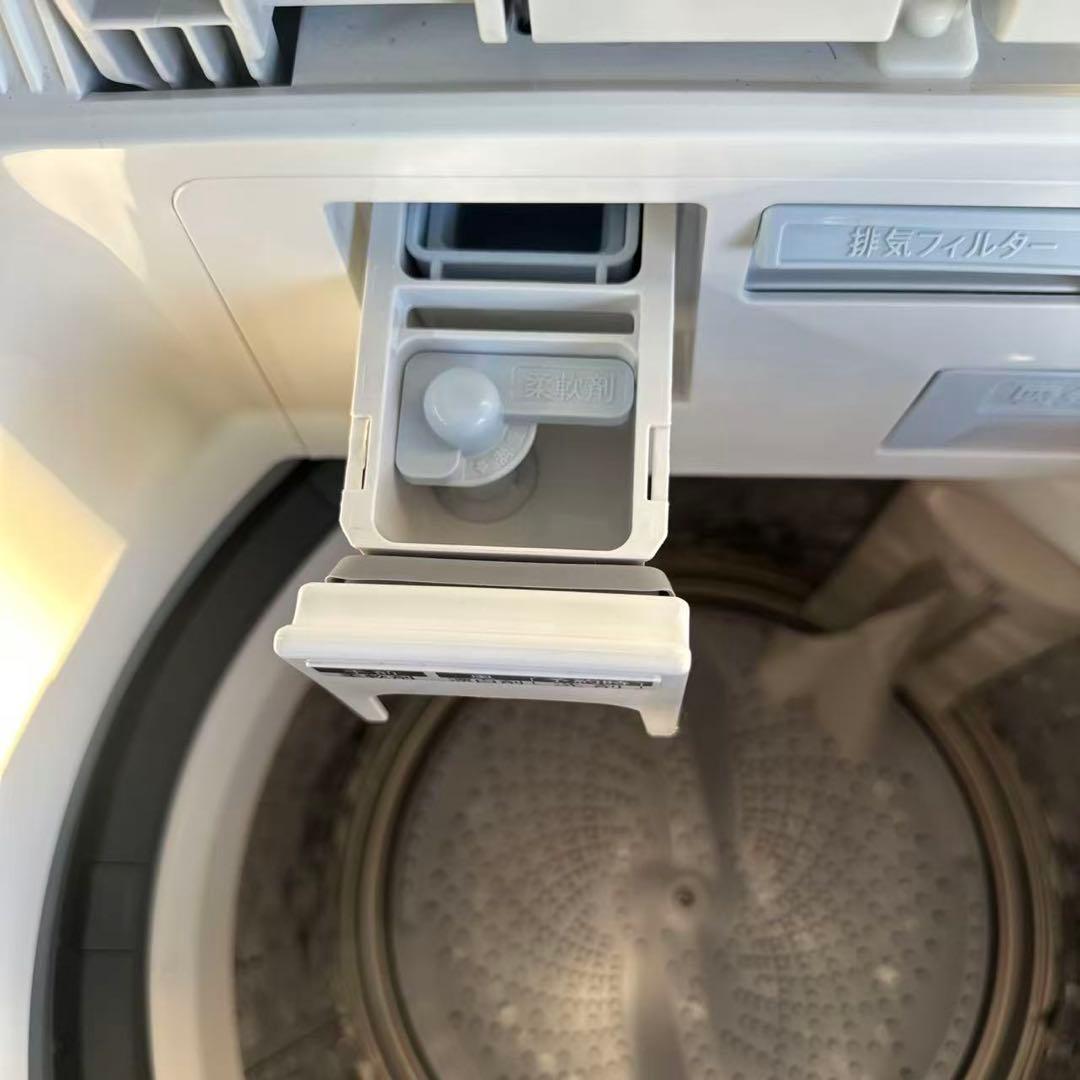 自社配送設置無料シャープ縦型乾燥洗濯機 ヒータ乾燥8kg/4.5kg 2022年