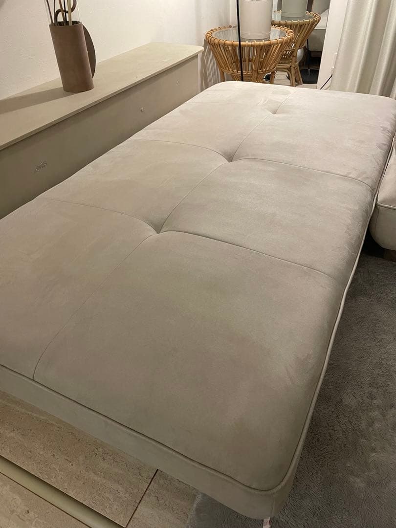 引越しセール中@Meg アルフレードソファ&オットマン&背もたれ2個