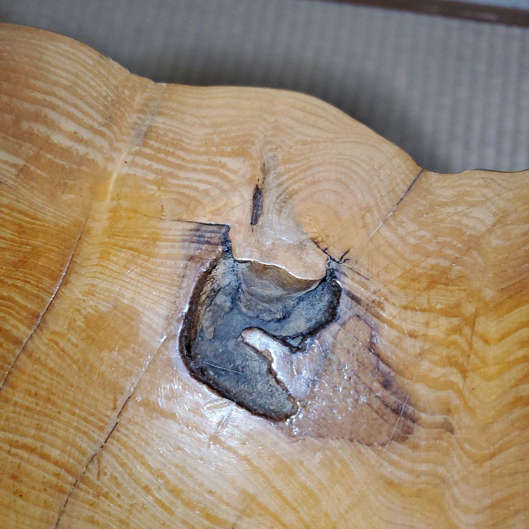 【希少品】榧の木 輪切り 座卓 テーブル ちゃぶ台 年代物【一点物】