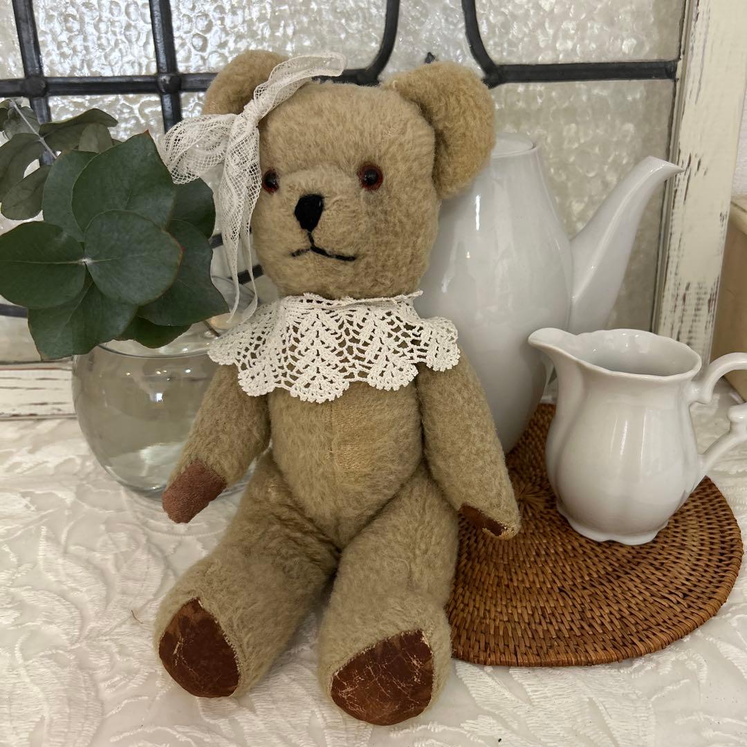 テディベア アンティークベア アンティークテディベア ぬいぐるみ アンティーク