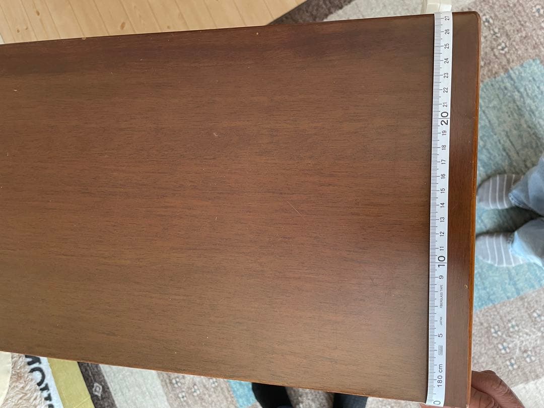 マルニ木工　天然木　机　ライティングビューロー　レトロ　アンティーク