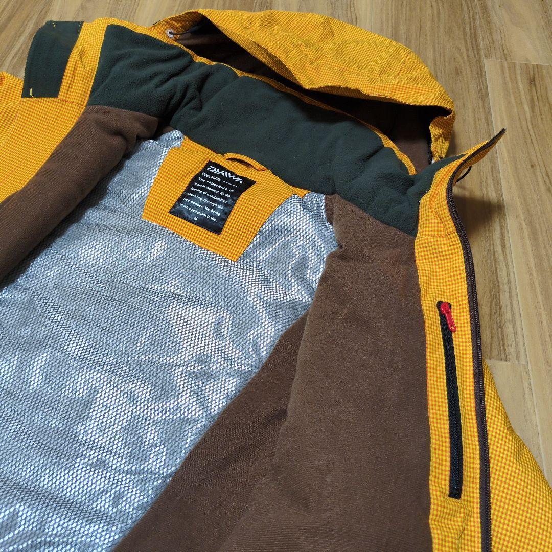 Daiwa レディース　防寒フィッシングスーツレインマックス Mサイズ オレンジ