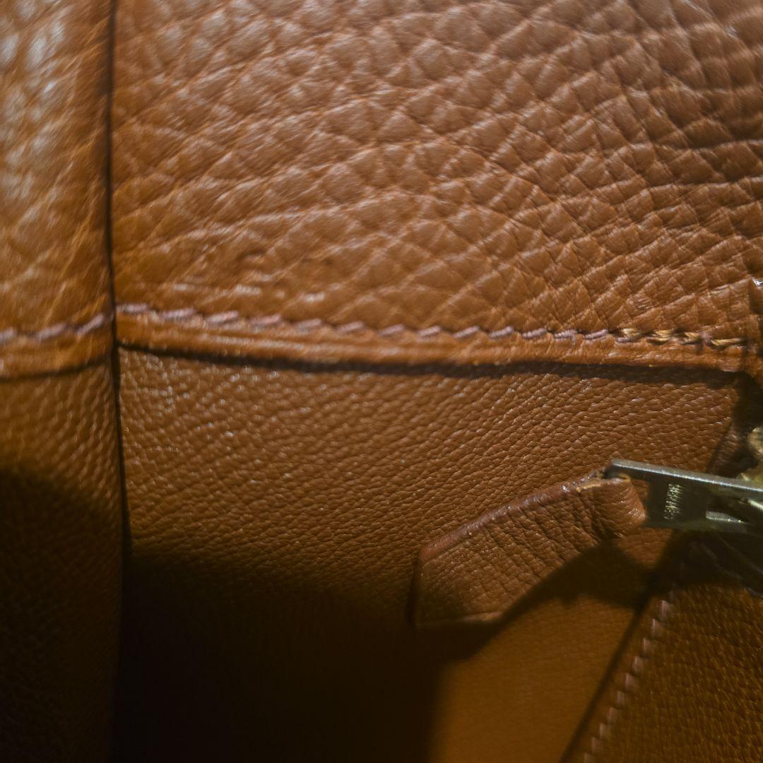 HERMES エルメス ホワイトバスPM ゴール ド金具 ハンドバッグ美品