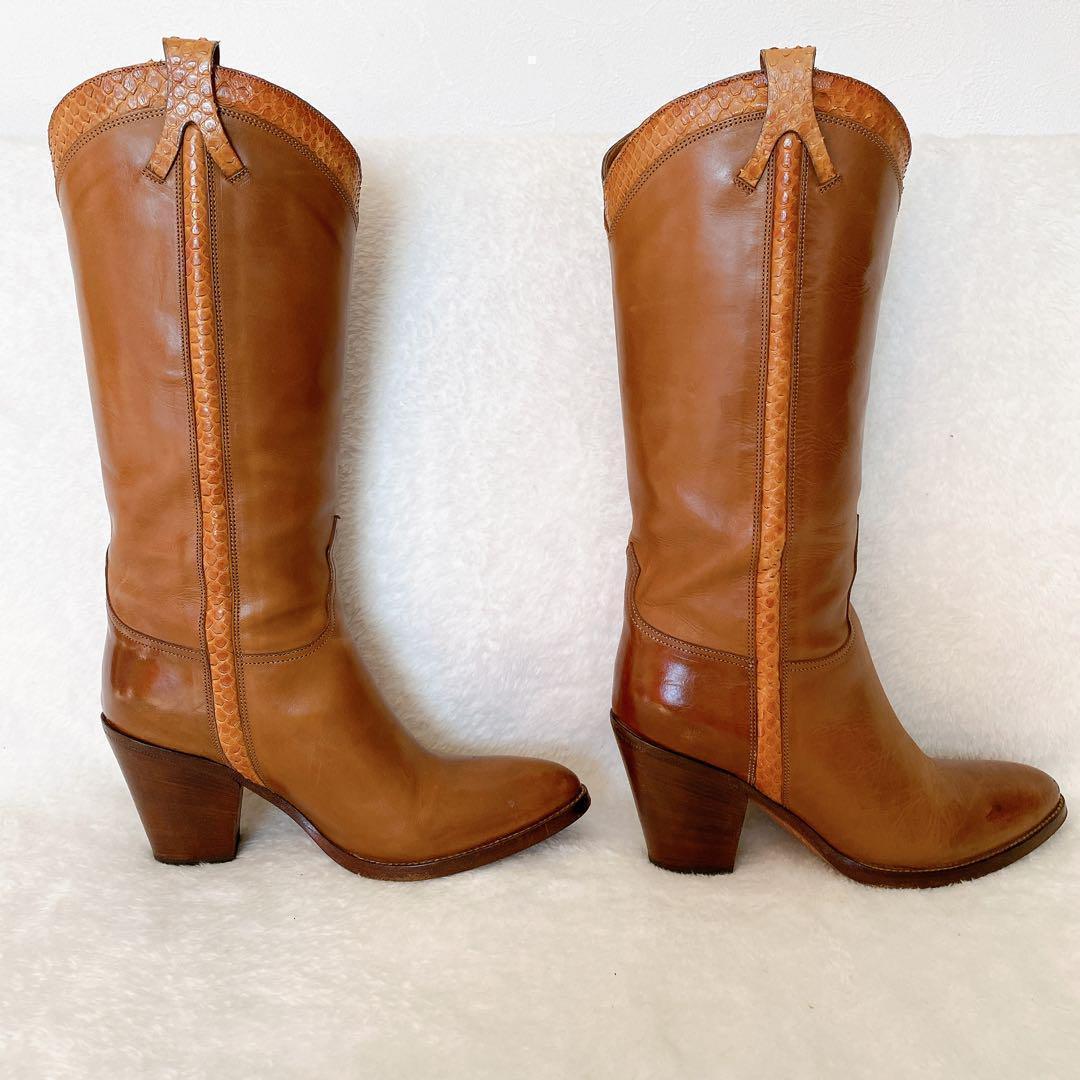 SARTORE ♡サルトル　本革ウエスタンブーツ　サイズ36.5 23.5cm