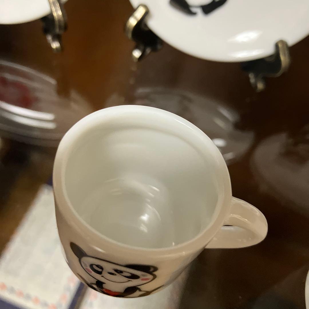 内藤ルネ　ミニチュア　カップ　ソーサー　陶器製　ディスプレイ　昭和　レトロ