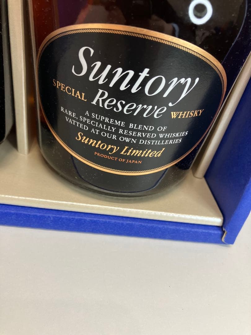 サントリー ウイスキー ローヤル／リザーブ 2本セット 箱付き 【4362】