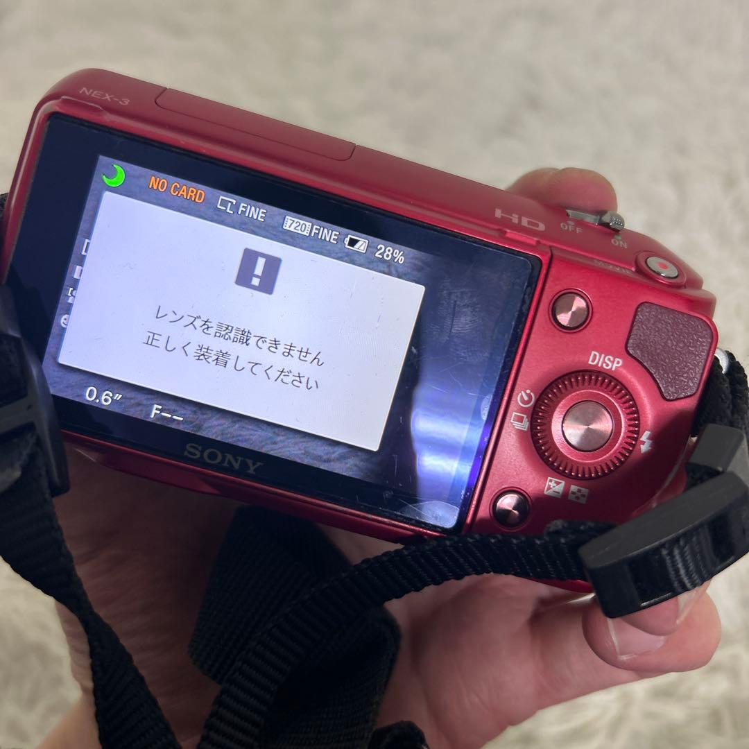 【外観美品】SONY α NEX-3 ズームレンズキット