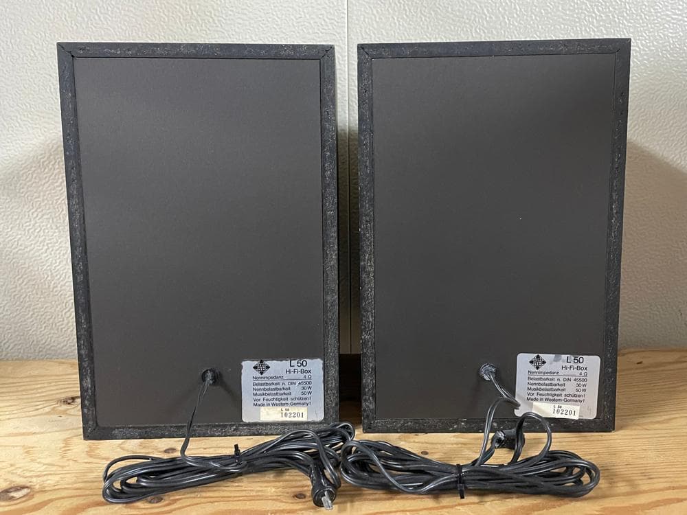 TELEFUNKEN HiFi-Box L50 テレフンケン スピーカー西ドイツ