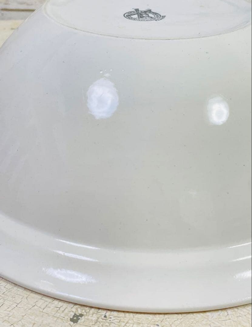 フランスアンティーク　ムーラン・デ・ルー窯　ボウル