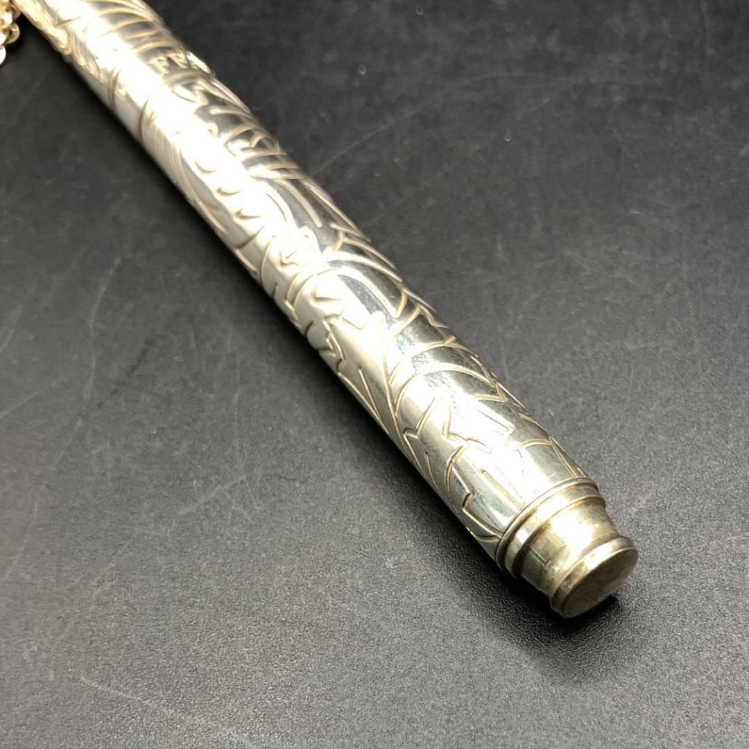 【MATS-19】◆ティファニー◆リーフデザインボールペンネックレス◆