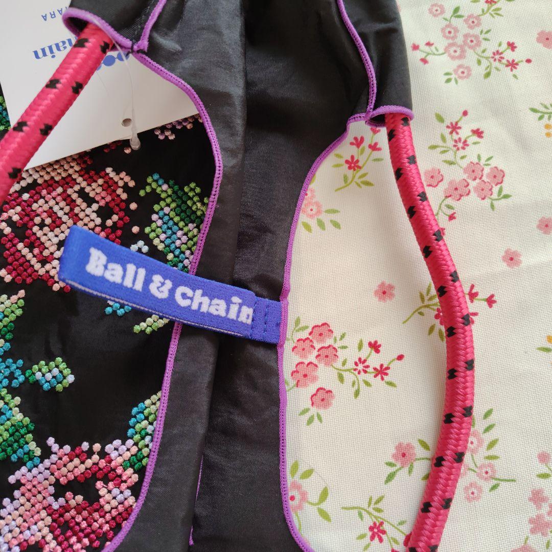 ボールアンドチェーン 刺繍　ユキトリイ　Мサイズ