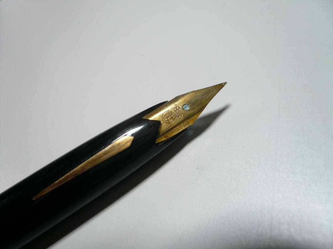 万年筆 プラチナ PLATINUM U 18Kペン先 S☆N 昭和レトロ