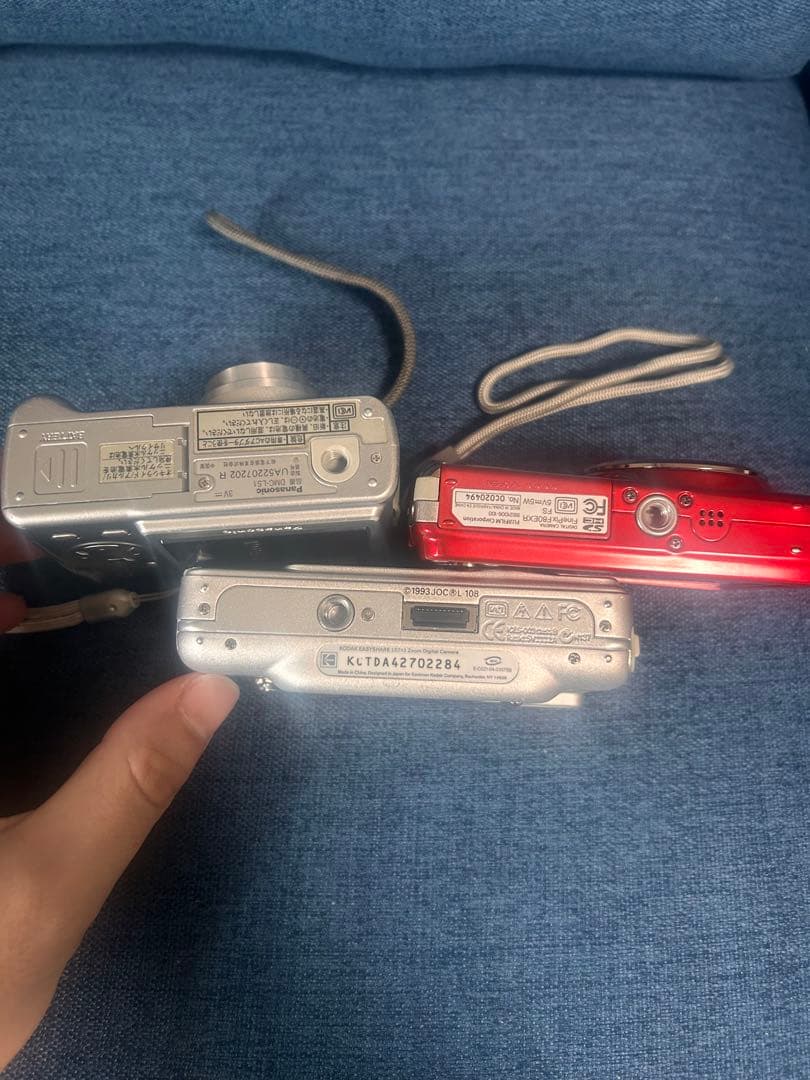 【デジカメ3点まとめ】FUJIFILM LUMIX KODAK