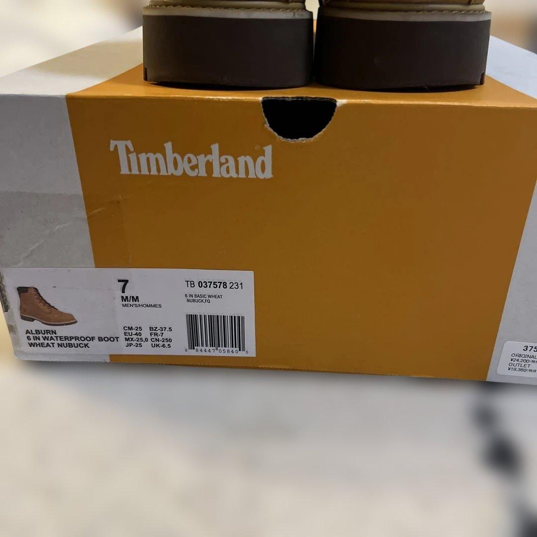 人気Timberland®︎ティンバーランド6inイエローヌバックブーツアルバーン