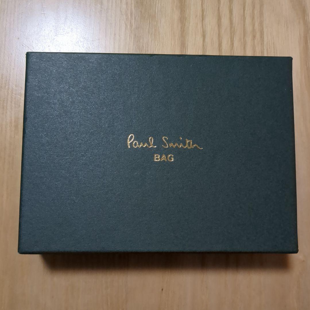 【新品未使用】Paul Smith 名刺入れ 黒 牛革