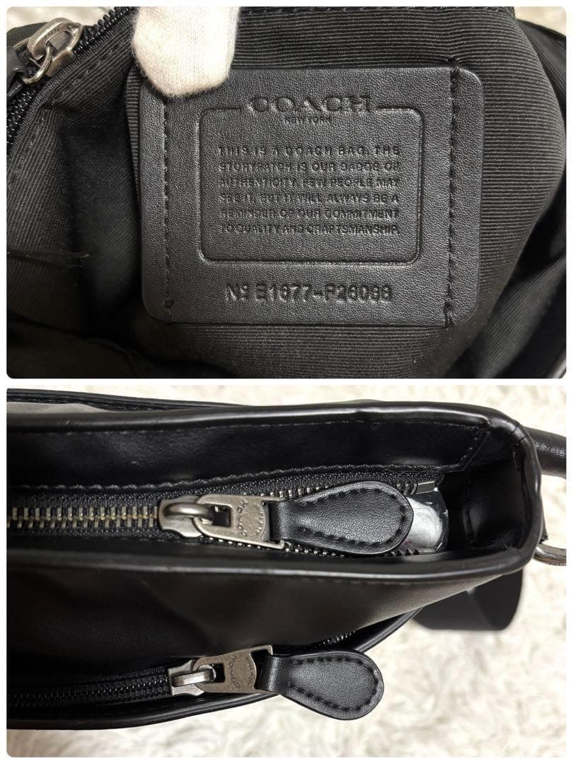 ✨極美品✨コーチ ショルダーバッグ ヴァーシティ ヘリテージ シグネチャー