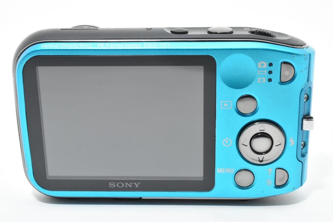 【美品】SONY Cyber-shot DSC-TF1 ブルー　防水・耐衝撃