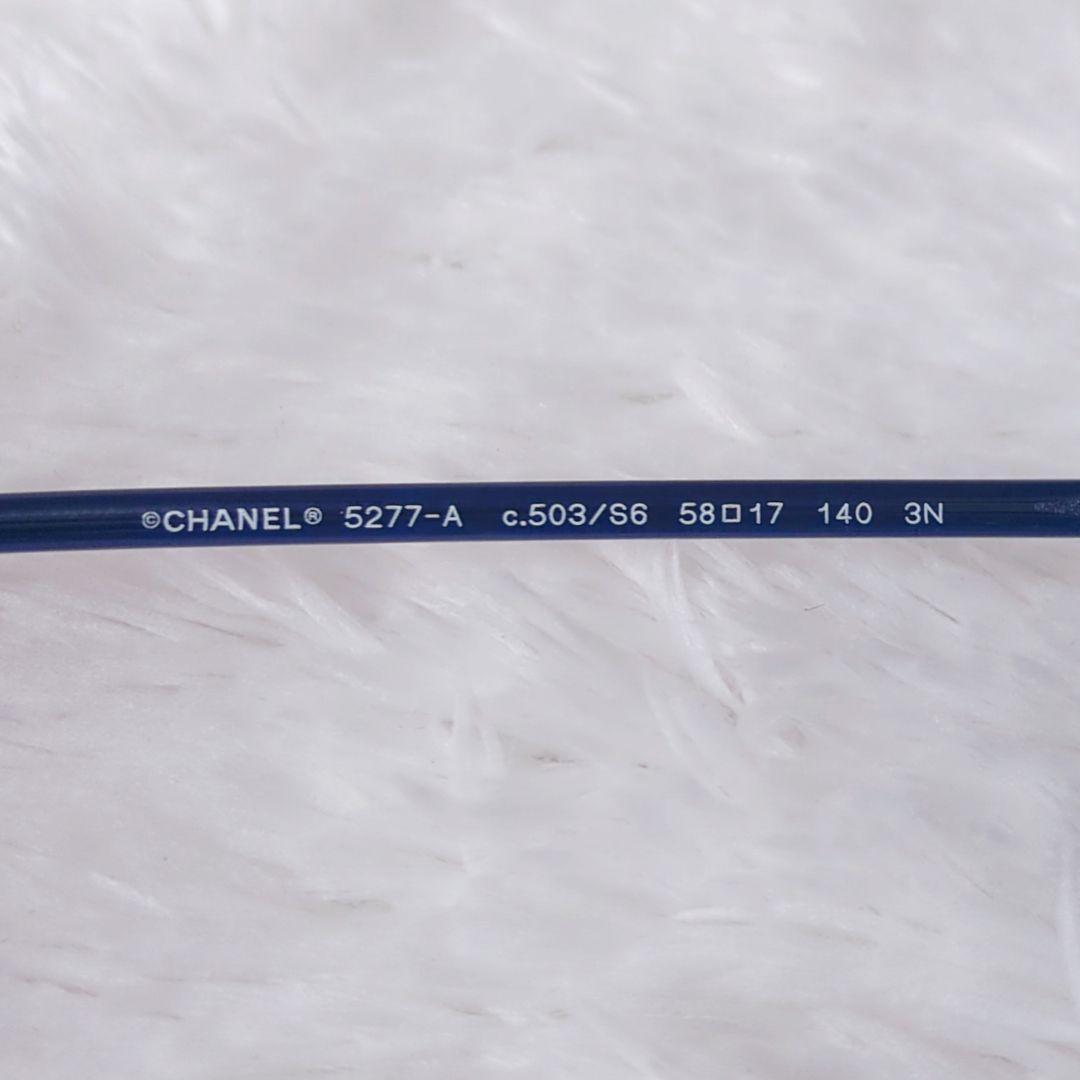極美品 CHANEL サングラス　5277-A c.503/S6 ココマーク