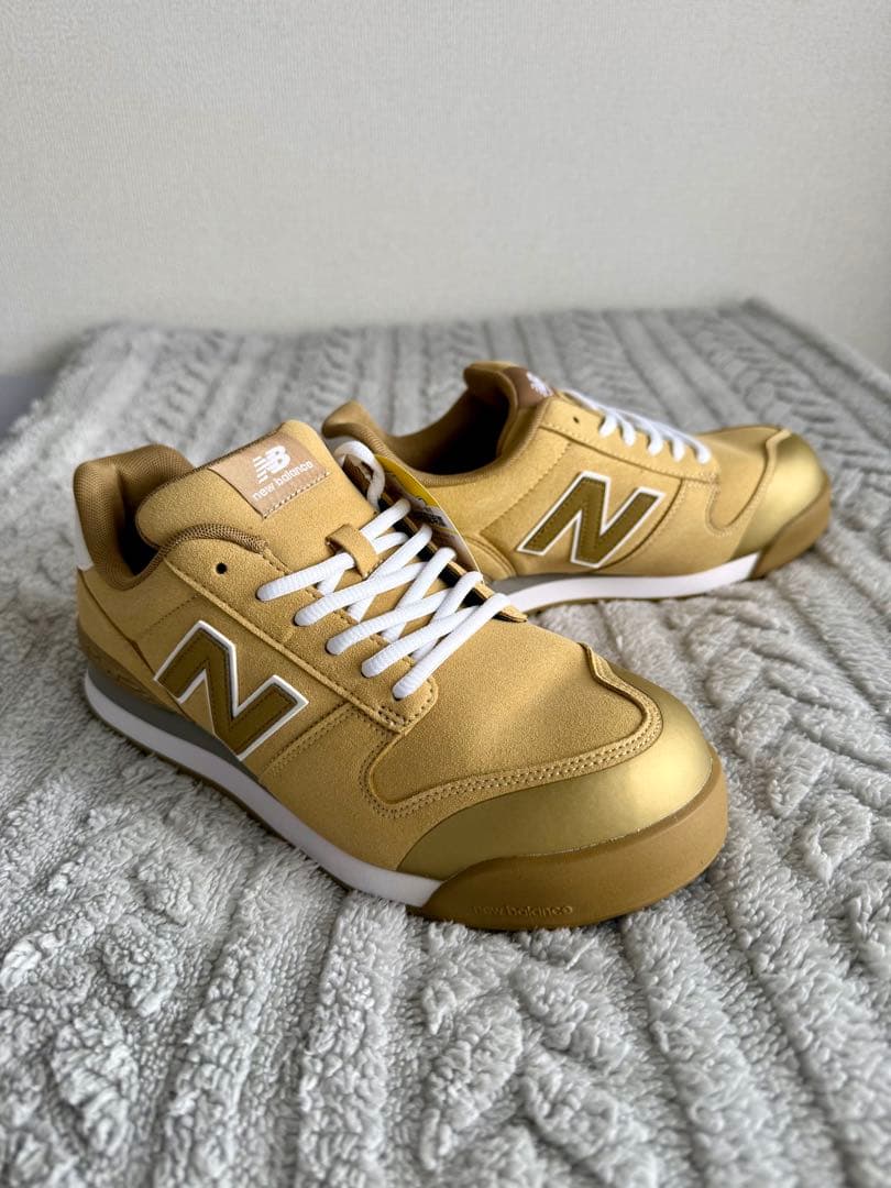 New Balance ゴールド安全靴 25cm