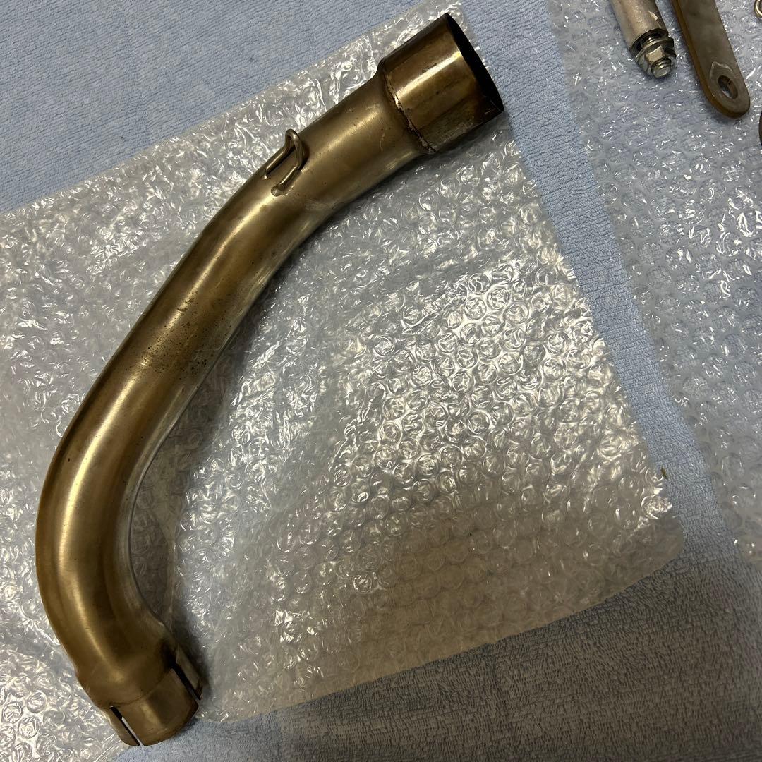 ホーネットlciマフラー中間パイプ『サイレンサー』なし