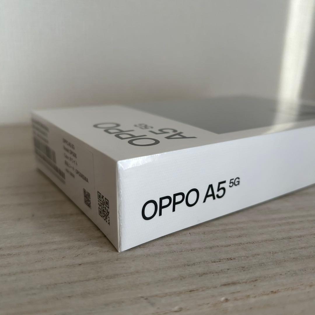 新品未開封 OPPO A5 5G 128G ホワイト