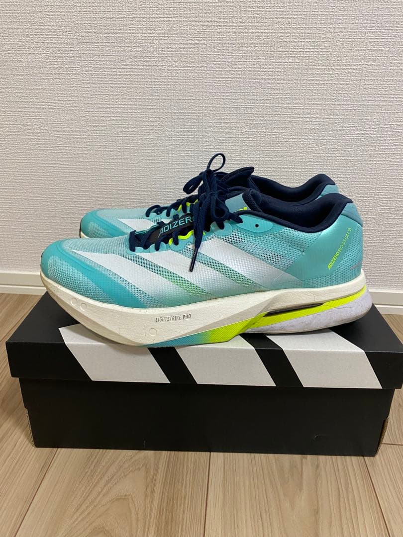 Adizero Boston 13 27.5cm 1度のみ使用　30km