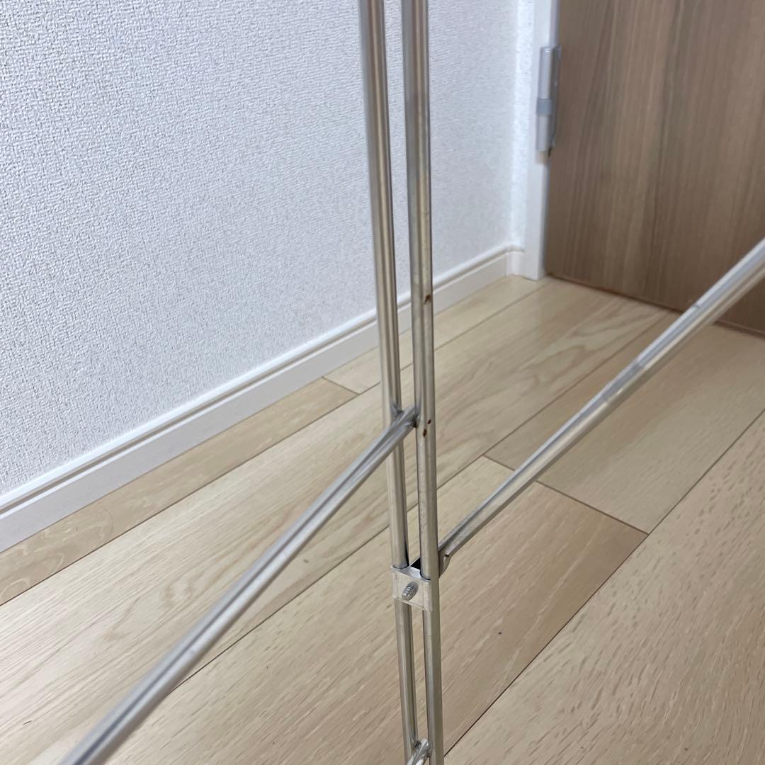 無印良品　ステンレスユニットシェルフ