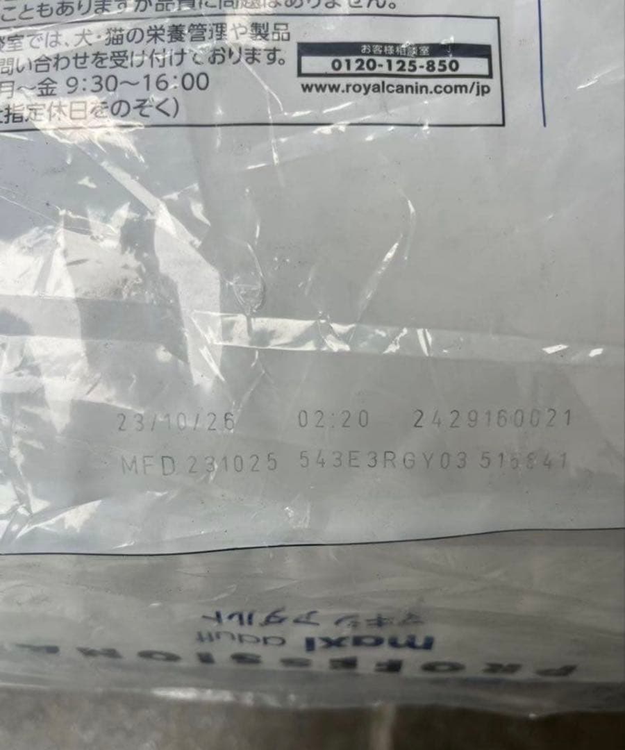 ロイヤルカナン CANIN マキシアダルト L 大型犬用成犬用16kg