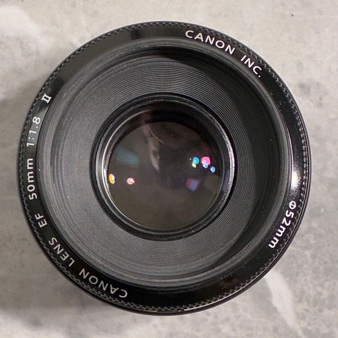 ⭐️美品⭐️キャノン Canon EF50mm 1:1.8 II 単焦点レンズ
