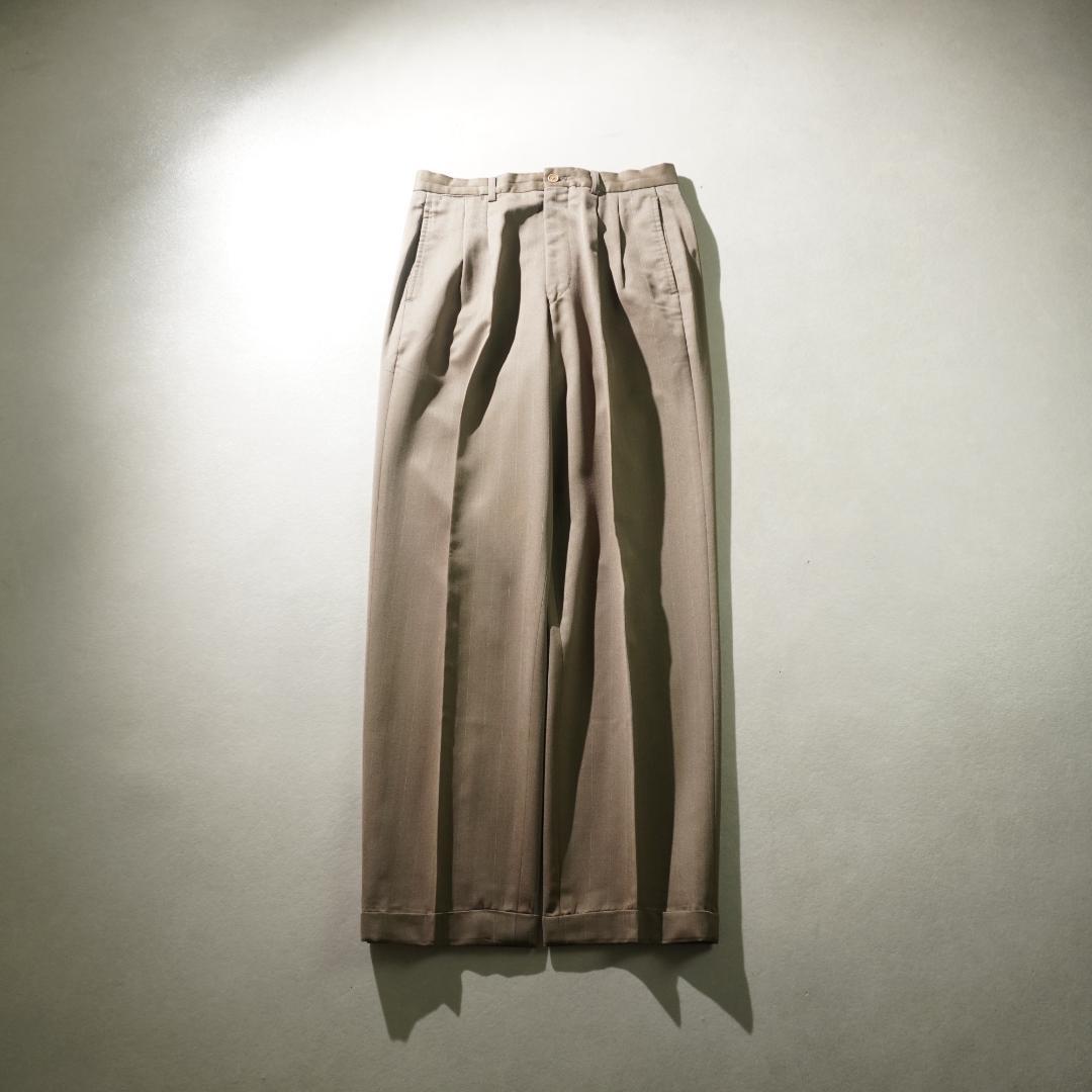 Karl Helmut ストライプ柄ダブルセットアップスーツ/VW173