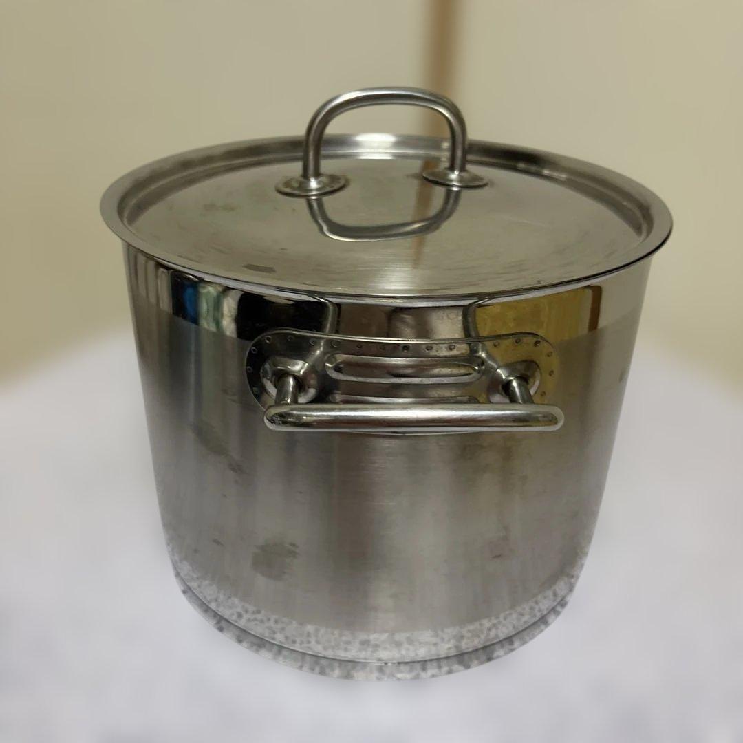 ELO profi-cristal ステンレス寸胴鍋8Lドイツ製メモリ付業務用