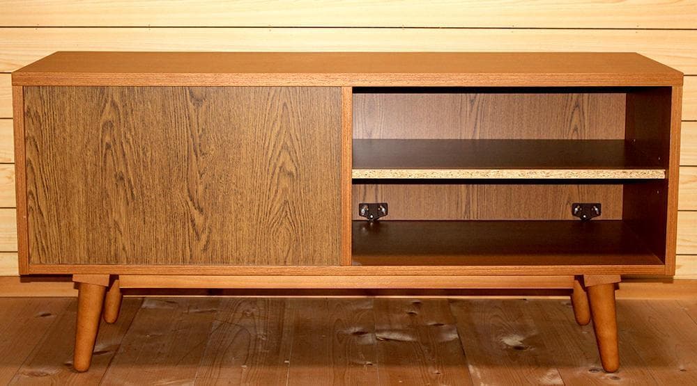 UNICO ウニコ TVボードローテーブル/ブラウン