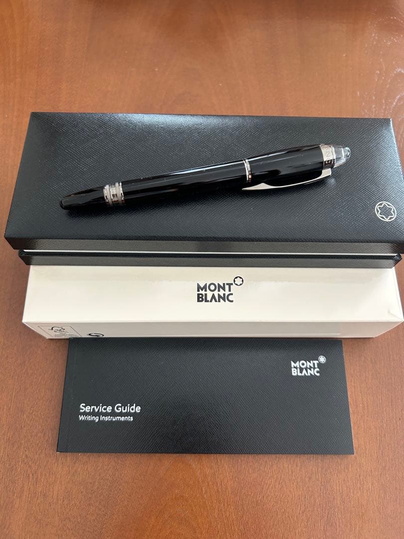 美品MONT BLANC スターウォーカー黒 ボールペン
