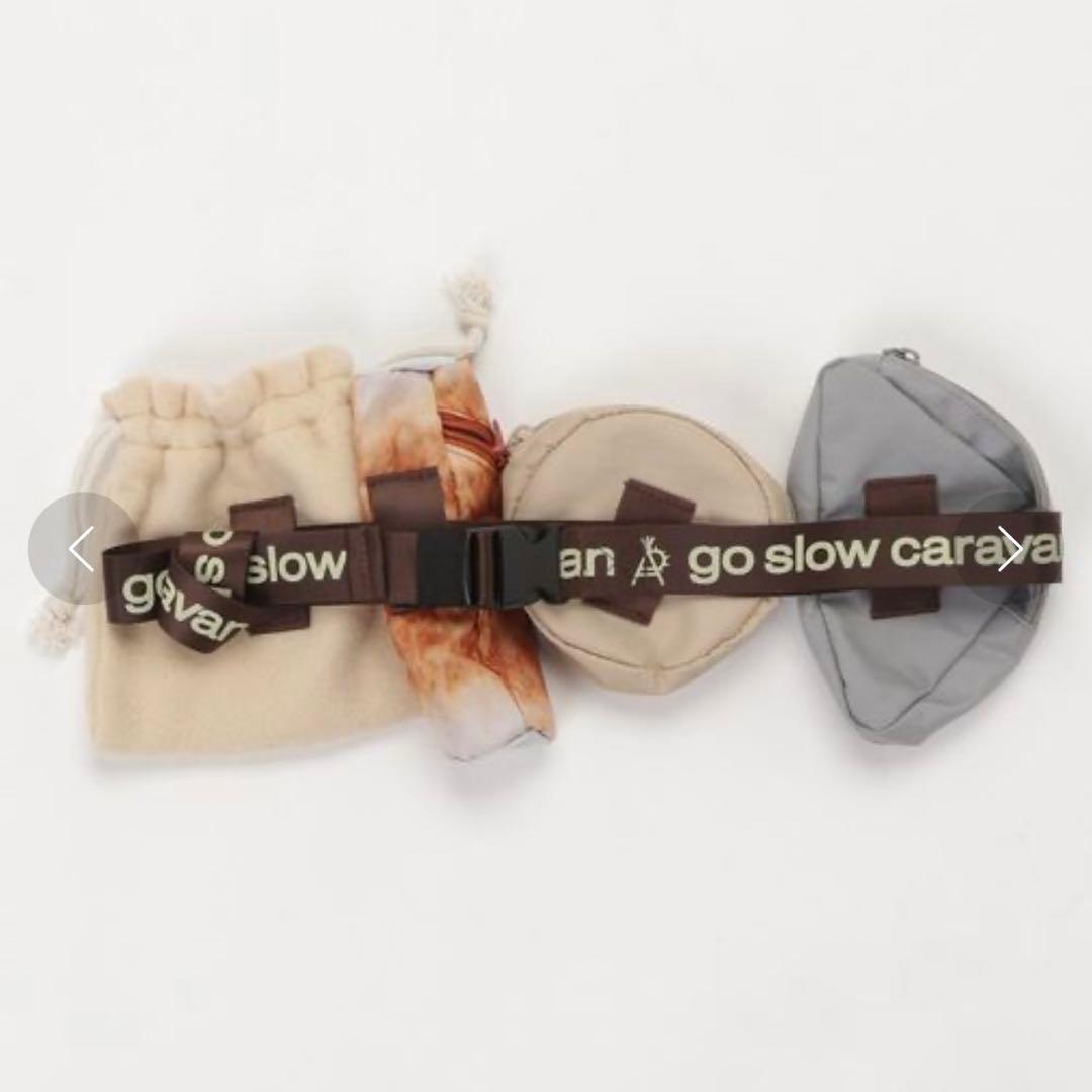 超レア　go slow caravan おでん　4連　ウエストポーチ
