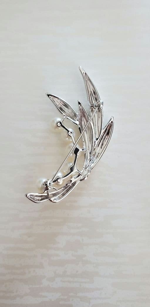 MIKIMOTO ミキモト　真珠　パール　ブローチ 6珠