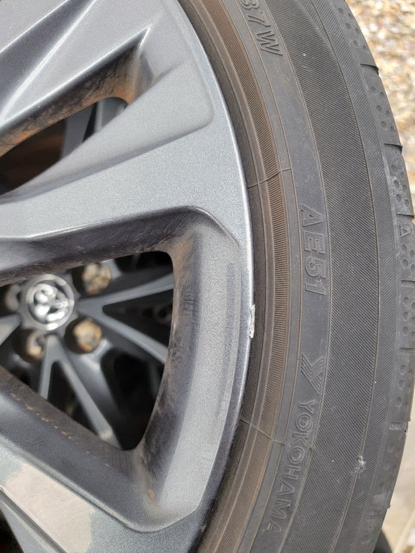 トヨタ 17インチ ホイールセット ヨコハマAE51