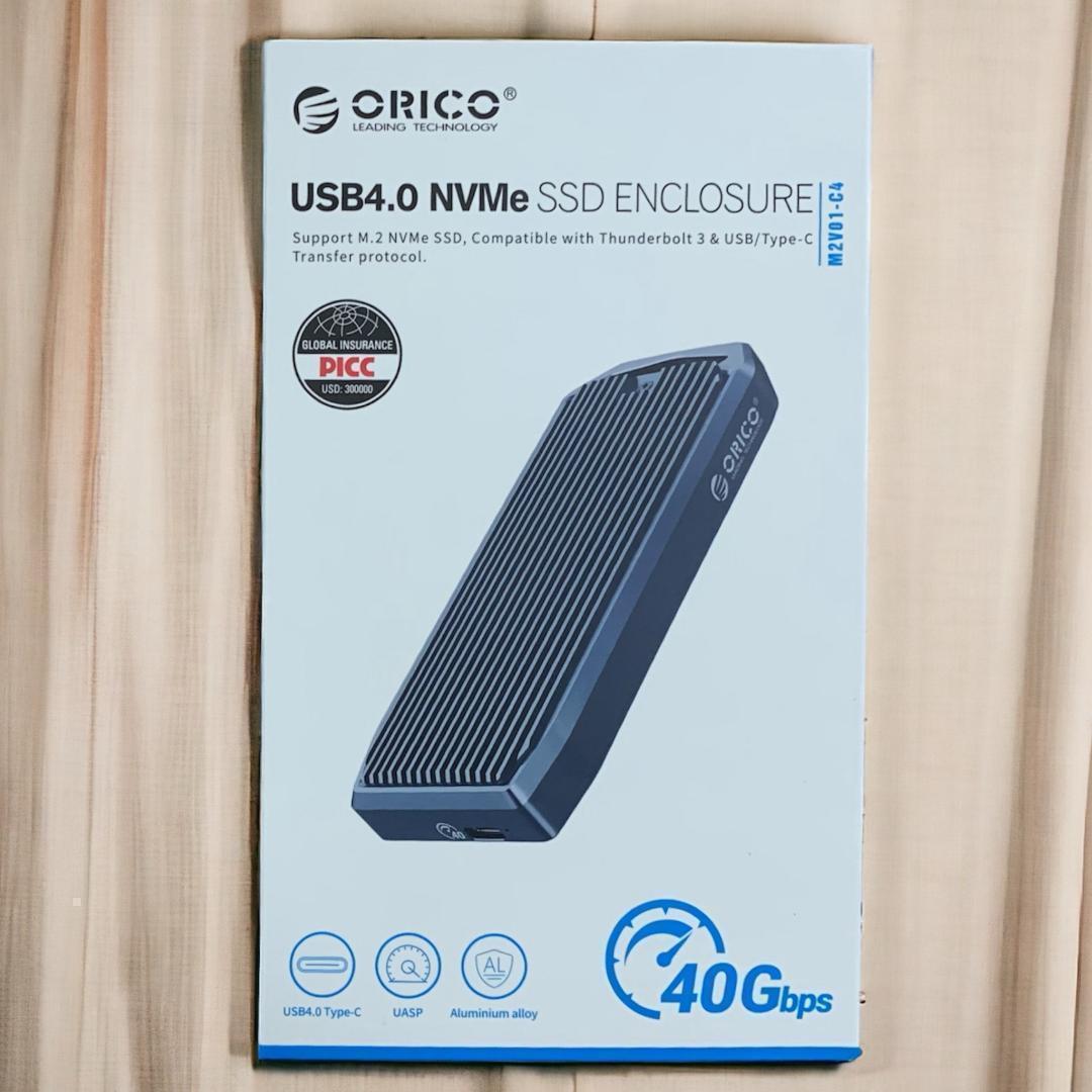 [訳あり]ORICO USB4.0 Nvme M.2 SSDケース