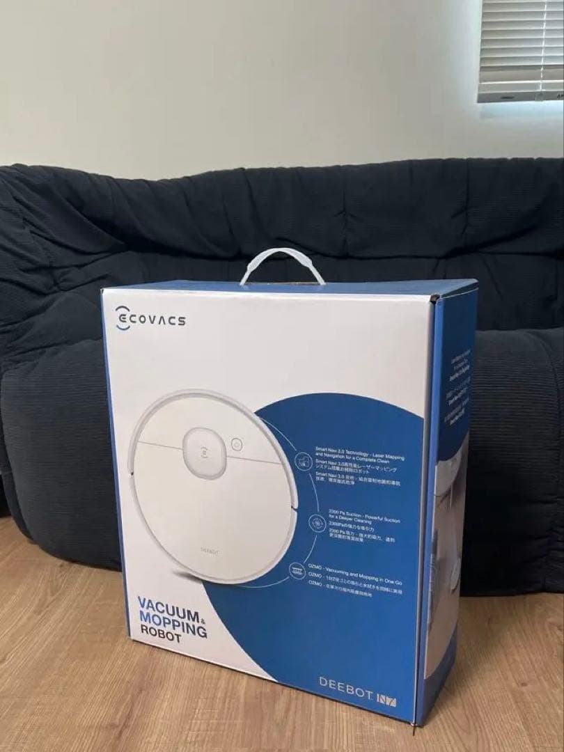 ECOVACS DEEBOT N7 ロボット掃除機 水拭き対応