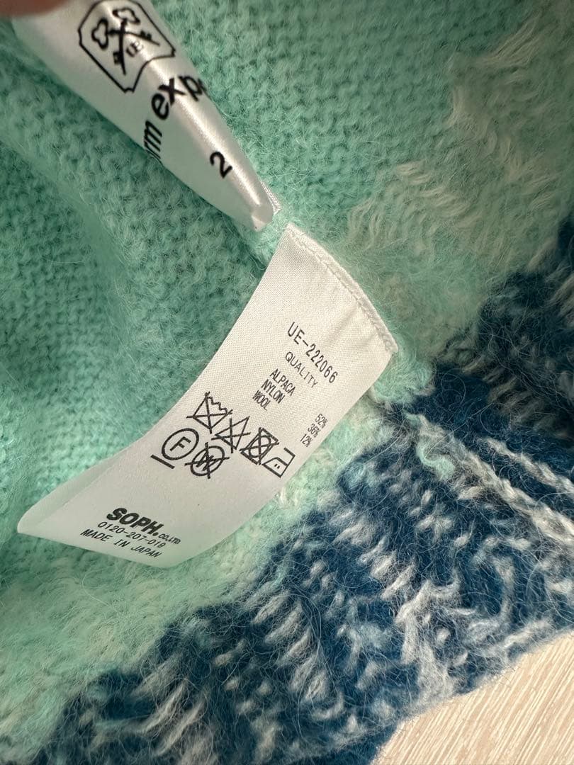 FRAGMENT フラグメント　ノルディッククルーニット