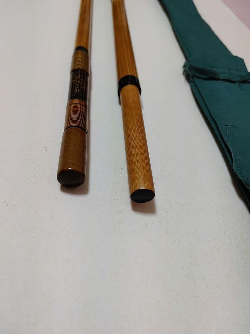 1*6様 雄水　竿掛　収納袋付き　3本もの