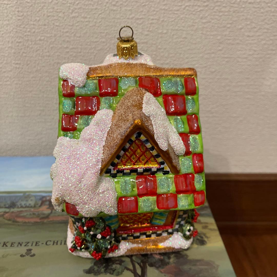 マッケンジーチャイルズ　クリスマス　家の形の置物